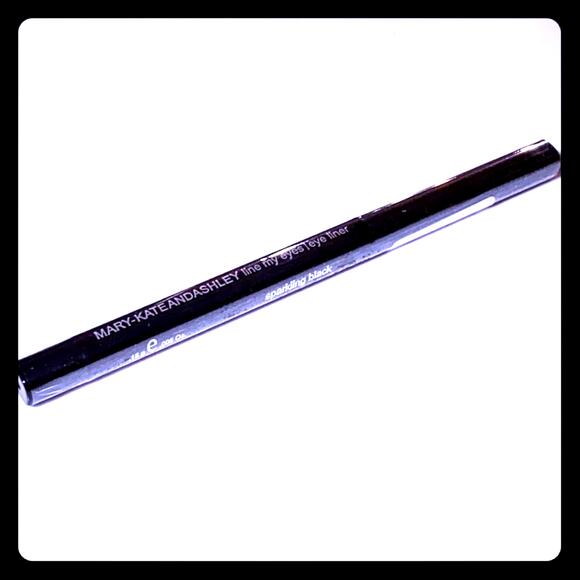 Mary Kate Ashley SPARKLING BLACK EYELINER Line My Eyes #676 Eye Color Stick NEW - Picture 3 of 3